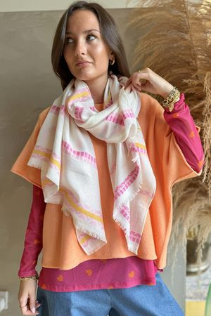 Peruvian Linear Scarf A